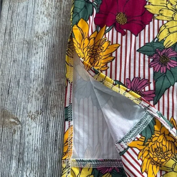 Floral Striped Amber Hoodie - Picture 4 of 4